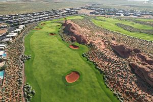 Sand Hollow 2nd Fairway Aerial